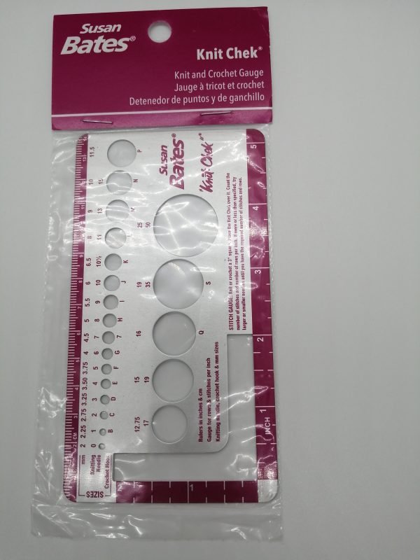 Susan Bates Knit Check (Knit and Crochet Gauge) - Image 3