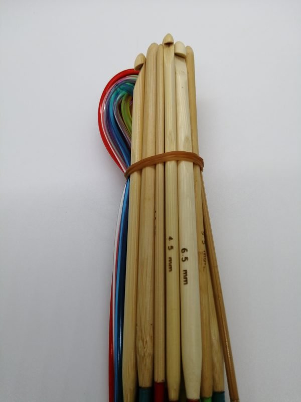 Cable Bamboo Crochet Hook Set (12 pcs) - Image 2