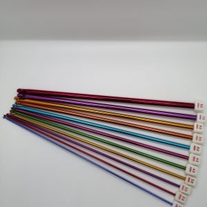 Tunisian Afghan Aluminium Crochet Hook Set (11 pcs)