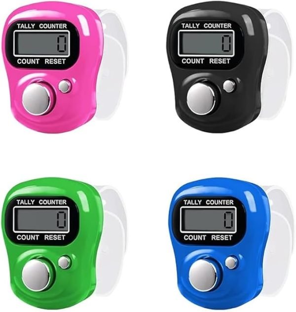 Electronic Digital Display Finger Hand Tally Counter