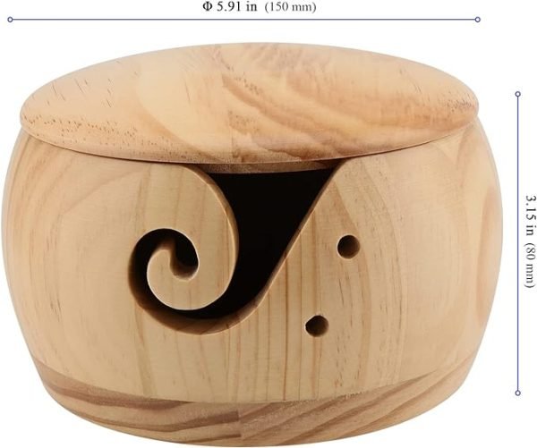 Wooden Yarn Bowl