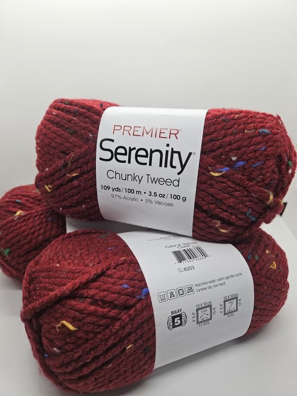 Serenity Chunky Tweed (3 skeins for the price of 2)