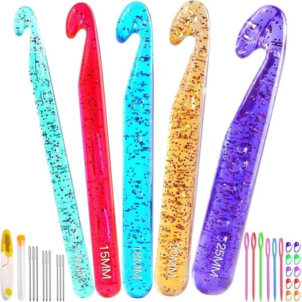 Large Crochet Hook Set