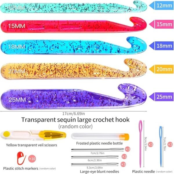 Large Crochet Hook Set - Image 3